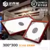 French Simon integrated ceiling LED lighting new Chinese antique mahogany pattern 300*600*450 flat panel light