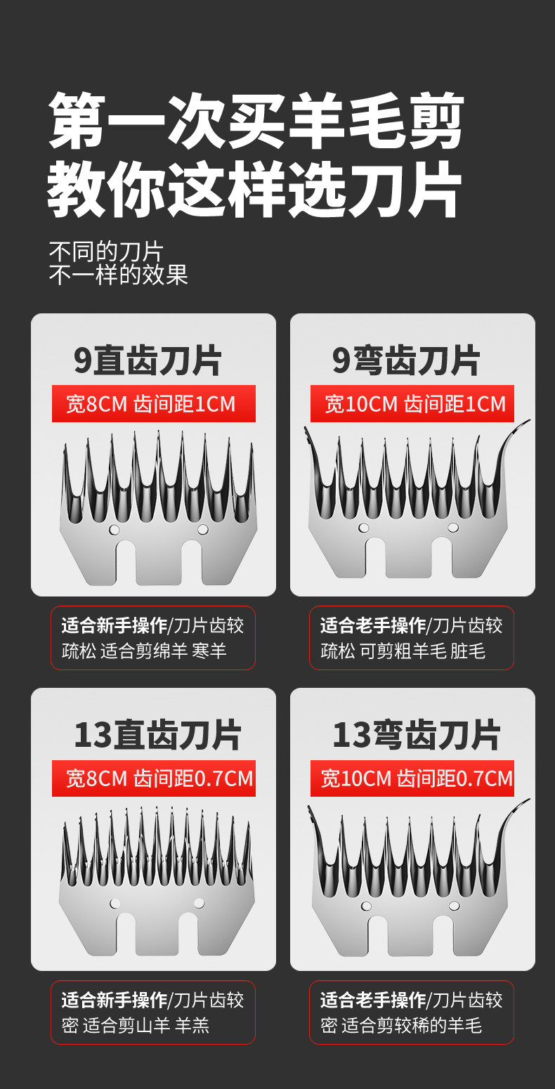 Ножницы 大功率羊毛剪低压无刷羊毛剪无极调速羊毛剪电动羊毛推子剪毛神器