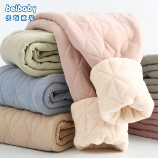 儿童加厚羊毛保暖裤男童女童秋裤秋冬宝宝棉裤打底裤校服神器裤子