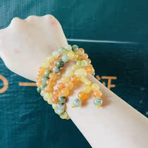 KK Preferred Golden Silk Jade Color 108 Bracelets