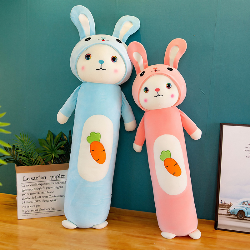 Rabbit doll plush toy for boys and girls sleeping with pillows cute cloth dolls paparazzi grand number supersoft birthday present