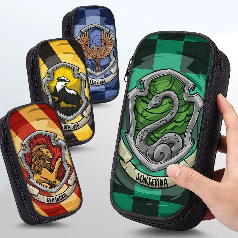 Объемный детский пенал для учеников для мальчиков, Гарри Поттер, интернет-мем, 2026 год, новая коллекция, для среднего школы
