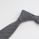 Men's Tie 6cm Narrow Korean Style Casual Fashion Versatile Black White Gray Trendy Formal British Hand-Tied Japanese Style