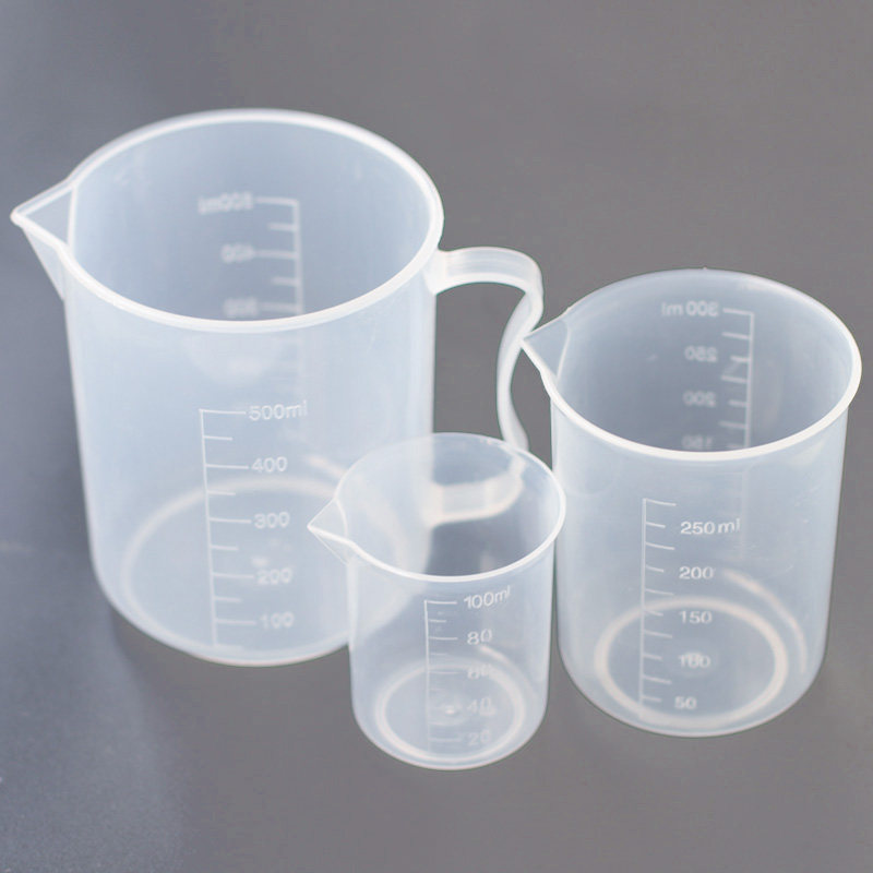 Meimuer diy hand-made tool plastic with scale measuring cup aromatherapy gypsum mixing cup thickened 500ml cup