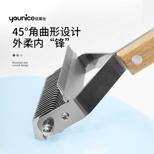 Расческа для собачьей шерсти, специальная расческа для золотистого ретривера для больших собак и кошек, расческа с открытым узлом для домашних животных, инструмент для расчесывания собачьей шерсти