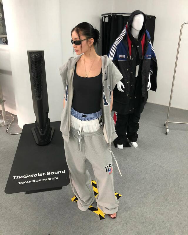 Grailz Project Gr American-Style Fake Three-Piece Patchwork Straight-Leg Wide-Leg Loose Sports Casual Sweatpants