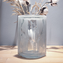 Import European Peutenders Cloud Fog Round Corner Brick Euphotic Translucent Square Hollow Glass Brick Toilet Bedroom Partition Wall