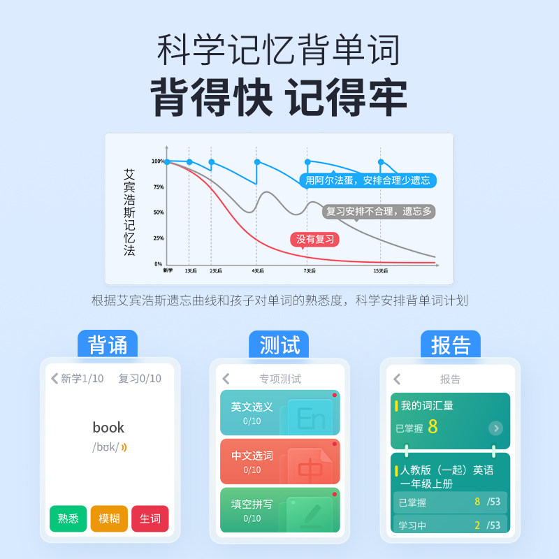 Alpha Egg Listening Device D1 Xiangshao Edition Listening Device with Repeater, Synchronized Textbook, English Listening Player, Student-Specific Listening Learning Device, English Listening Practice, Portable Listening Device