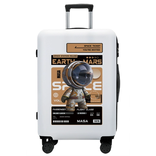Вместительный и большой прочный чемодан, багажный космонавт