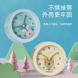 Студент будильников использует мультипликационные детские специальные часы, маленькая будильница спальня тихий прикроватный мужчина и женщины для ночных световых часов