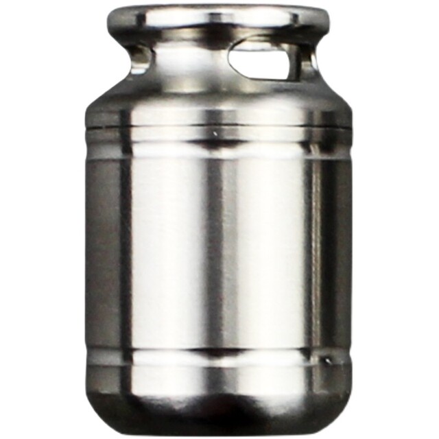 Portable pure titanium mini medicine bottle titanium alloy waterproof warehouse outdoor emergency capsule bottle Jiuxin pill storage small medicine box
