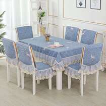 Restaurant cover thickened hotel household fabric stool cover universal cushion universal hotel all-in-one bench cover cloth