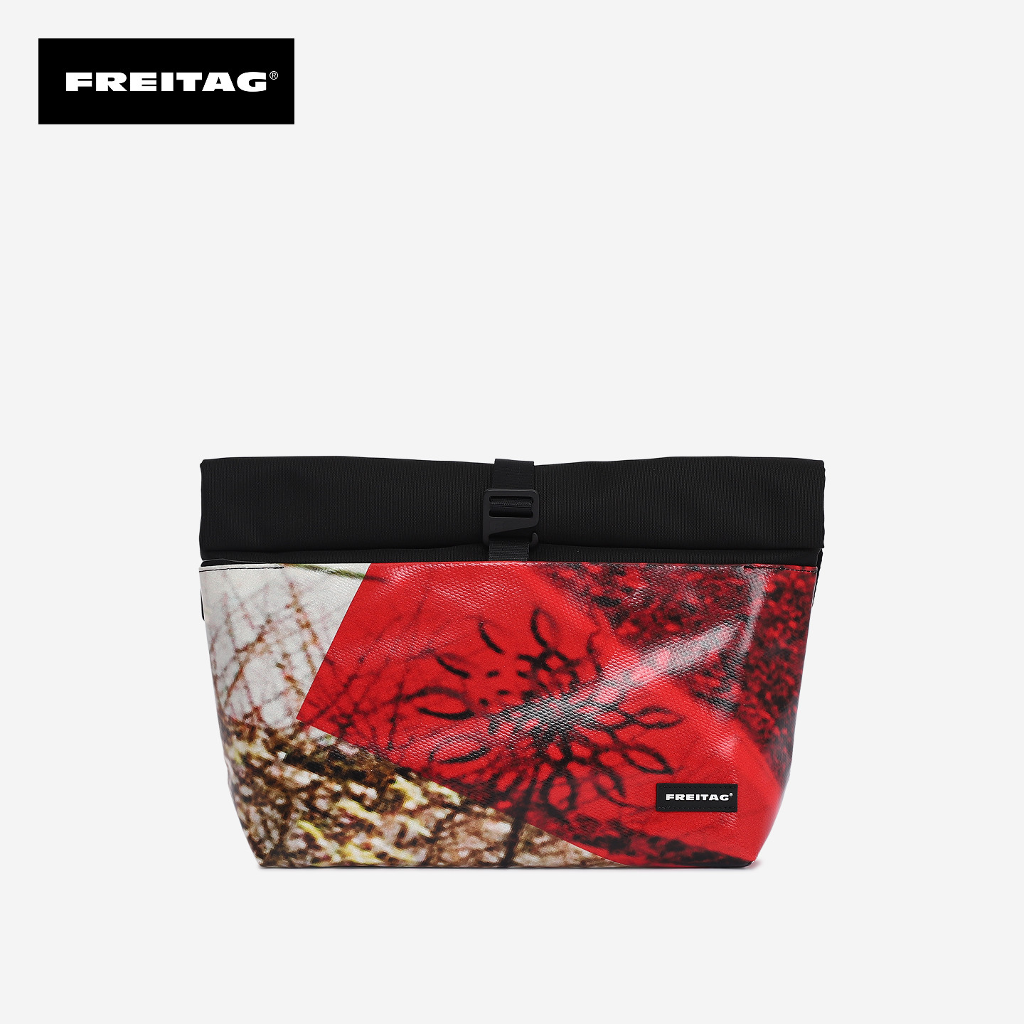 FREITAG ROLLIN ローリン 珍しい配色 ボルドー オレンジ系 FREITAG