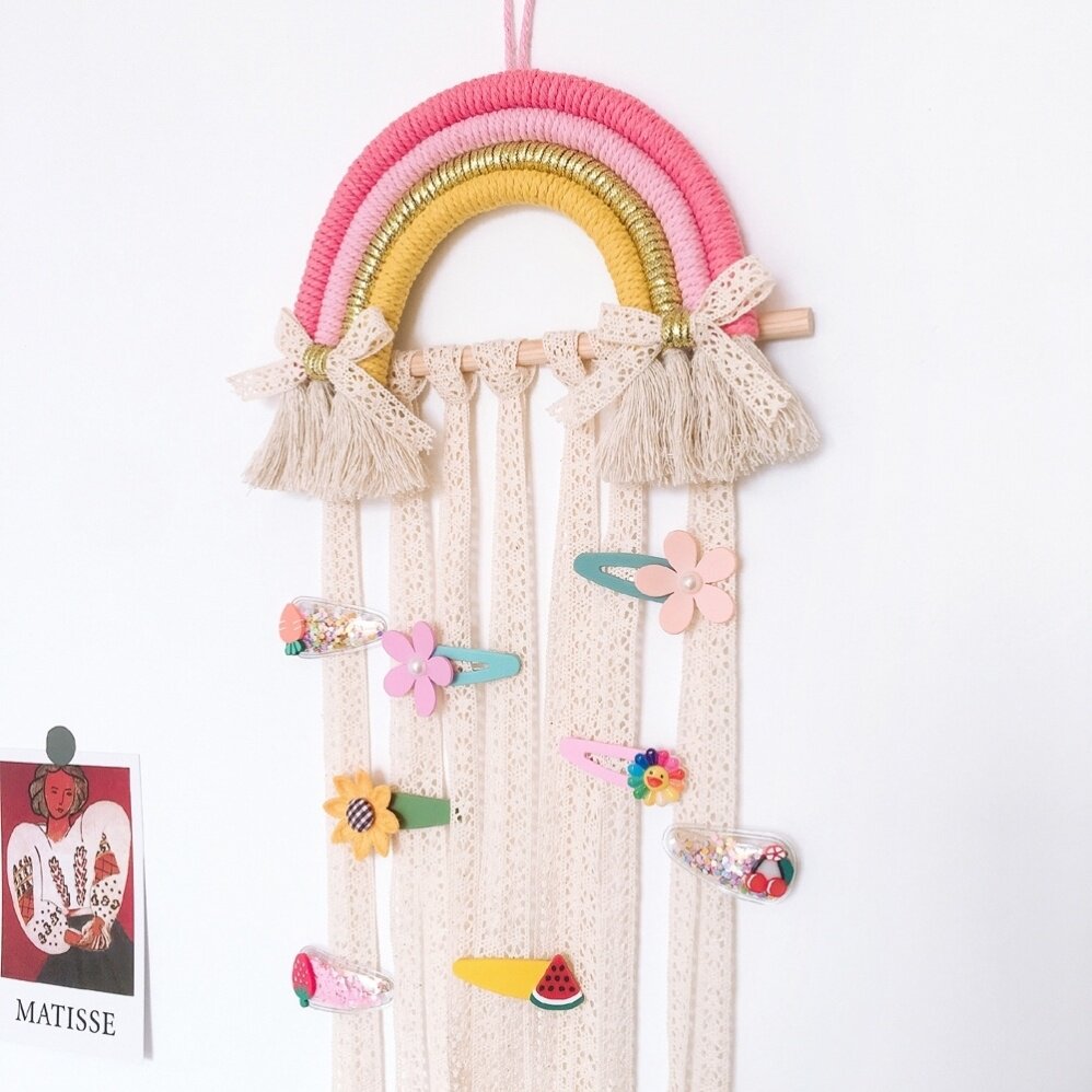 Children's hairpin contain decorative wall portable collating hanger hunt dream tapestry tapestry card frame packing