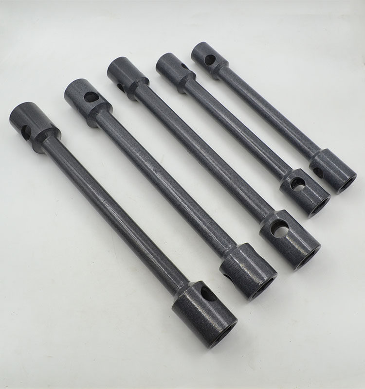 Double-ended tire wrench extension hex socket rod wrench auto repair tool labor-saving removal tire rod with heavy duty