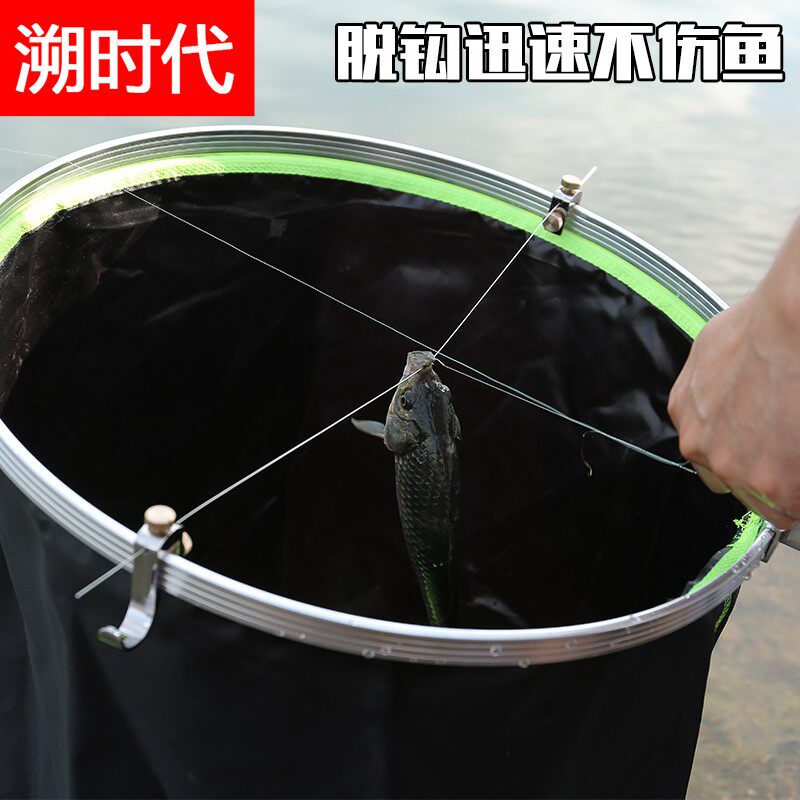 Titanium alloy double head decoupled device double head suspension decoupled machine table fishing quick take fish hook off hook fishing