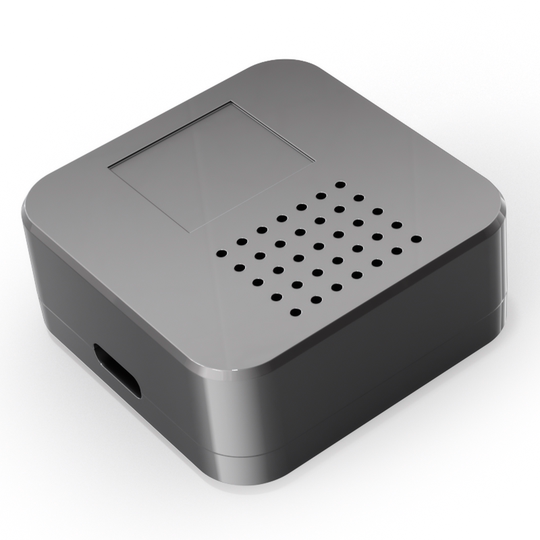 Carcasa del termómetro del coche Pantalla de temperatura del aire acondicionado del coche Carcasa electrónica de visualización de temperatura y humedad de alta precisión