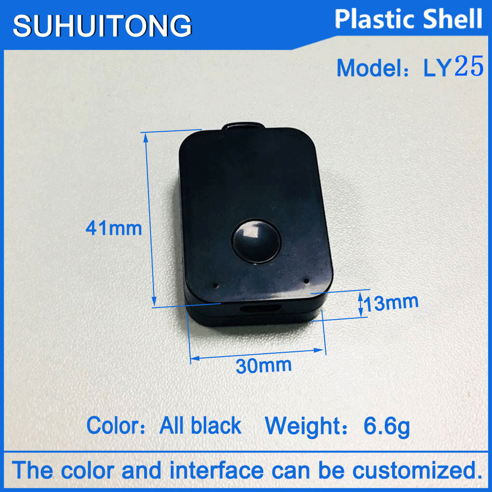 USB Bluetooth accessories Bluetooth receiver housing Bluetooth music receiver housing micro usb power supply hole