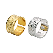 Lafuli round portable anti-scald cigar ring 925 sterling silver pure copper ring engraved cigar holder