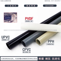 PPR PPH UPVC CPVC PVDF PVC-C water supply chemical pipeline pipe material chlorinated polyvinyl chloride