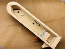 The cobbler old white Professional Edition hand stitched Wood clip whole wood without stitching and polished fine and round