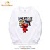 Trẻ em Sesame Street Hàn Quốc phiên bản của T-shirt dài tay áo lỏng lẻo cậu bé mùa xuân mỏng clothgirl đầu trẻ em nhấn thẻ đáy 