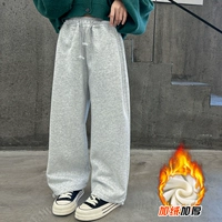 Белые и серые брюки для носа свиньи (интегрированный бархат)