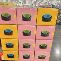 Open market customer purchase lazy inflatable sofa creative bedroom dormitory recliner small sofa nap leisure foldable seat