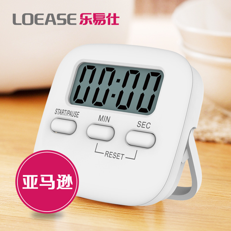 Amazon version of the new reminder student timer Kitchen baking countdown timer timer College entrance examination research special