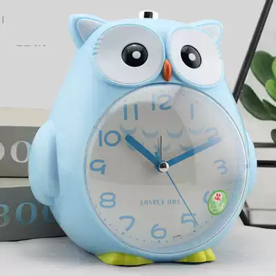 Talking small alarm clock students use voice super big boy cute cartoon alarm creative personality lazy clock
