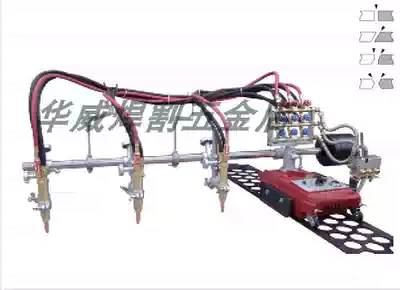 Warwick GCD3-100 Three Cutting Torch Straight Semi-Automatic Flame Cutting Machine GCD4-100 Four Cutting Torch GCD5-100