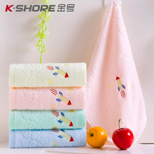 【40w好评！】5条装金号柔软纯棉毛巾