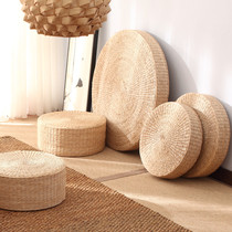 Cushion group Phetgrass choreographer tatami cushion floating window Home Cushion Zen meditation cushion rattan up and down the floor.