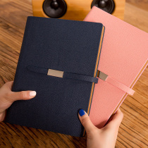 Canoca 2021 creative A5 loose-leaf Office record book hard copy simple business custom note plan notebook detachable stationery box set custom printable LOGO free lettering