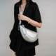 Trendy and Sophisticated Soft Leather Triangular Bag for Women 2025 New Versatile Shoulder Crossbody Bag Croissant Bag Dumpling Bag