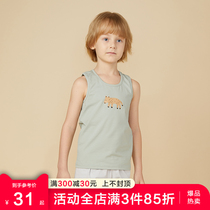 Hoocan pure cotton childrens vest wearing boy summer harness baby beating bottom and boy boy baby thin all cotton