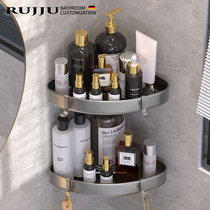 Gun Grey Bathroom Toilet Shelve Free Toilet Bathroom Bathroom Shower Room Corner Triangle Contained Wall-mounted