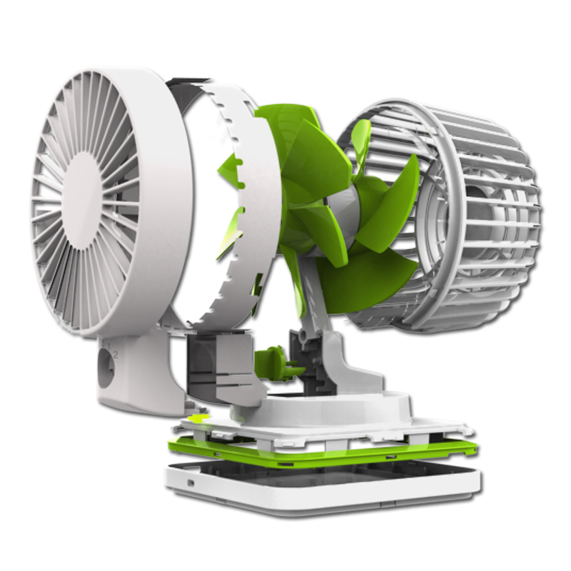 Pine Magic STX Dual Motor Creative Little Fan USB Small Desktop Portable Battery Mini Handheld Fan mobile charging