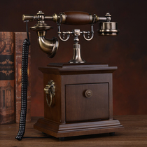Tiafio European-style antique telephone rotary telephone Home machine retro telephone wireless card telephone