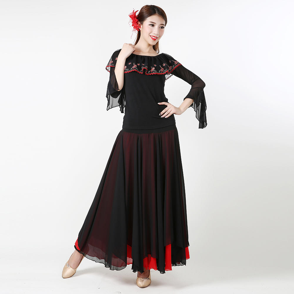 National Standard Dance Dress Modern Dance Dress Friendship Swirl Dress Competition Dress New practice dress Waltz Dance Dress