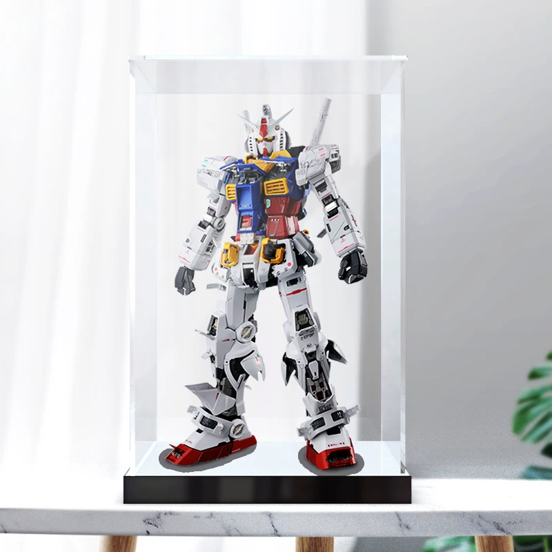 Акриловая витрина подходит для полного ряда Gundam Strike Red PG1/60, высокий прозрачный пылоcборник