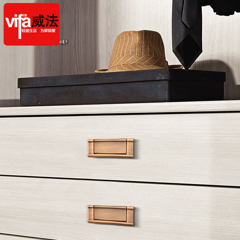 Eurostyle wardrobe drawers dark handle modern minimalist black folding flat drawers invisible concealed cabinet dark handles