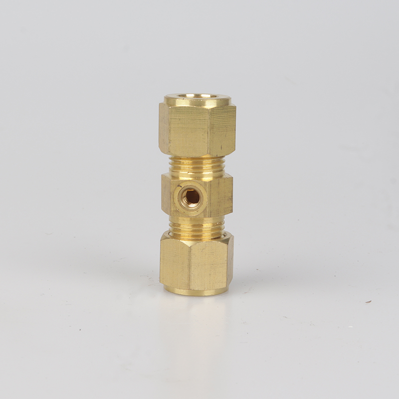 Textile machine humidifier high-pressure nozzle 9 52MM cold mist joint nozzle base 3 16 card sleeve type brass fittings