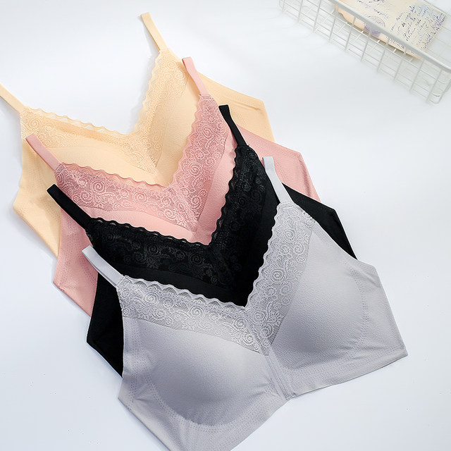 Underwear for women, push-up, no steel ring, breast reduction, anti-sagging, camisole style bra, small breasts, beautiful back, thin summer style