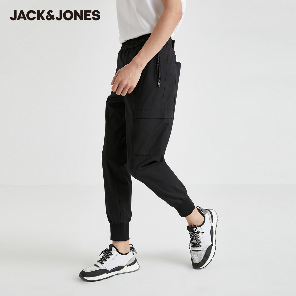 JackJones 杰克琼斯 男式工装裤休闲裤 天猫优惠券折后￥99.9包邮（￥259.9-160）3色可选