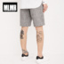 MLMR mùa thu nam thoải mái cotton và lanh thời trang kẻ sọc dây kéo quần short giản dị 217301528 - Quần short quan ao nam Quần short