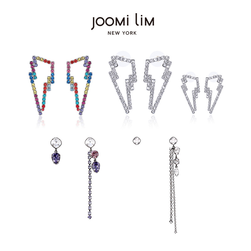 (Chaocool Wind Ear Accessories) JOOMiLiM) Jedi Earrings Discount Zone) Earrings Ear Pin 925 Silver Pin