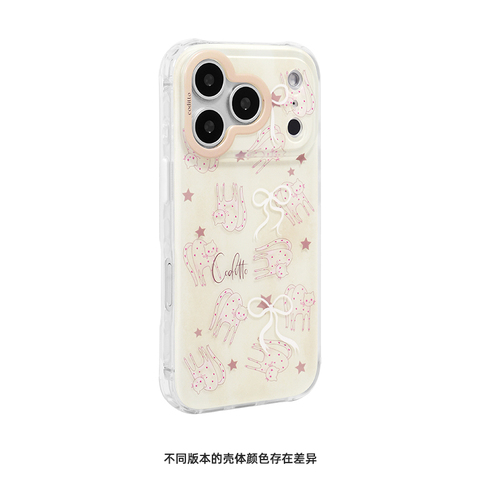 CODITTO 3D Cat & Flower – Cute, Heart Polka Dot Design Pro/Plus/Max/Air – 17, 16, 15, 14, 13 iPhone Case
