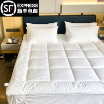 Five-star hotel pure cotton mattress pad double household single bed mattress pad Student dormitory thickened protective pad