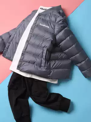 Yalu children's light down jacket, boys and girls, children, children, children, winter coats, children's clothing, anti-season